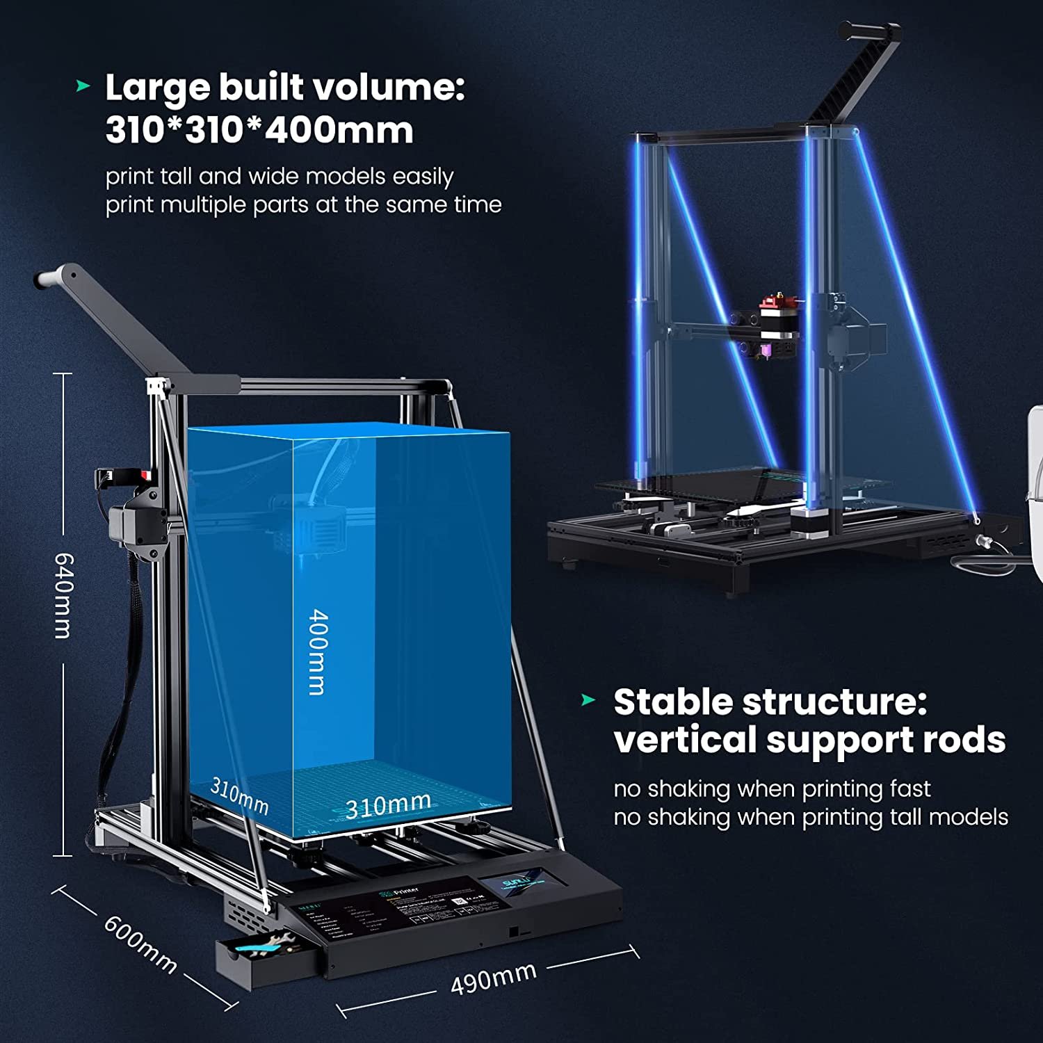 S9 Plus 3D Printer - Image 3