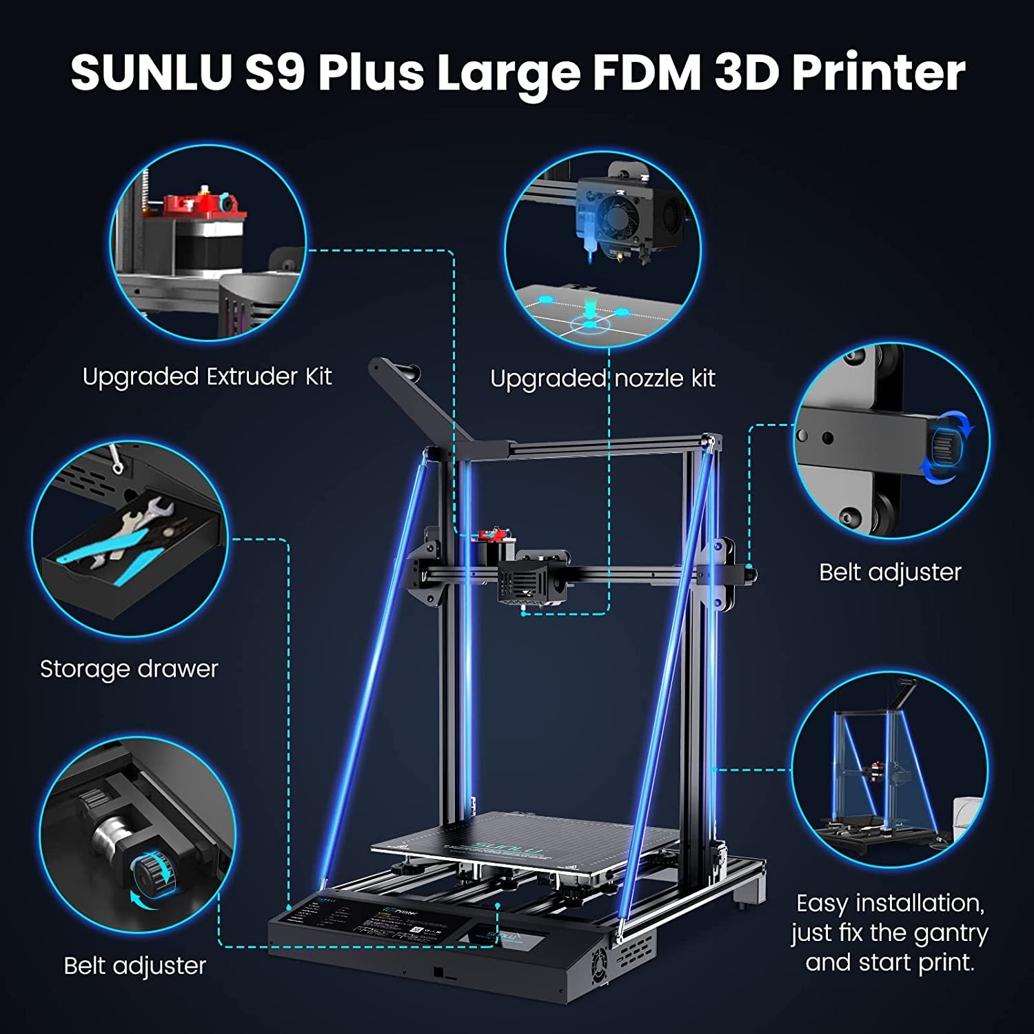 S9 Plus 3D Printer - Image 6