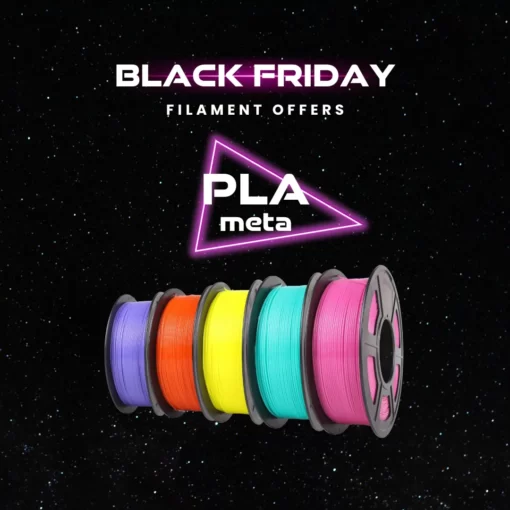 PLA meta filament Grey colour 1,75mm 1Kg
